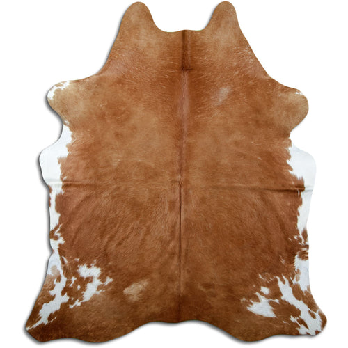 Peau de vache marron L
