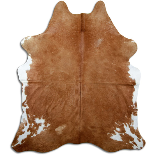 Peau de vache marron L