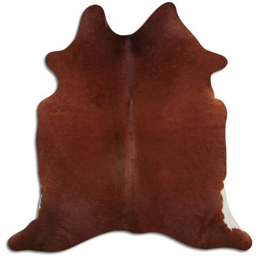 Peau de vache marron L