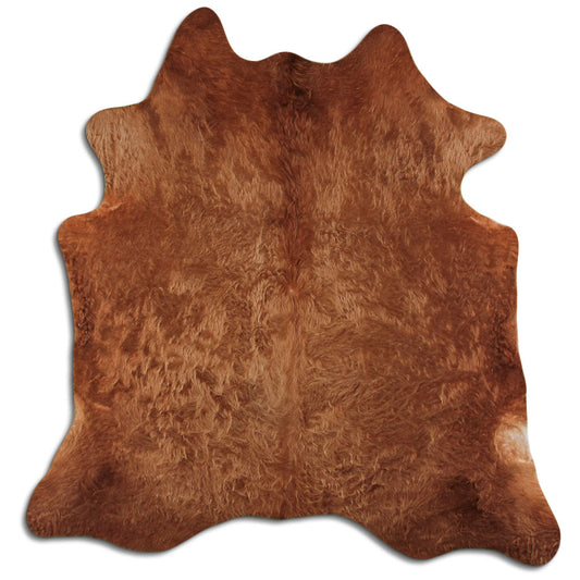 Peau de vache marron L