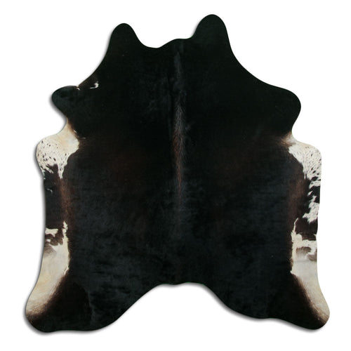 Peau de vache marron L