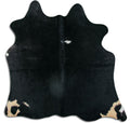 Peau de vache noire M