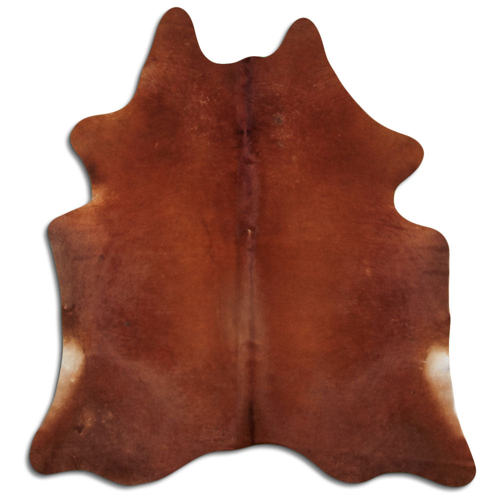 Peau de vache marron L