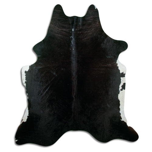 Peau de vache noire XXL