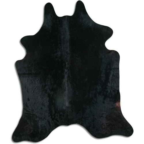 Peau de vache marron L