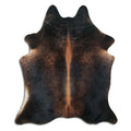 Peau de vache marron L