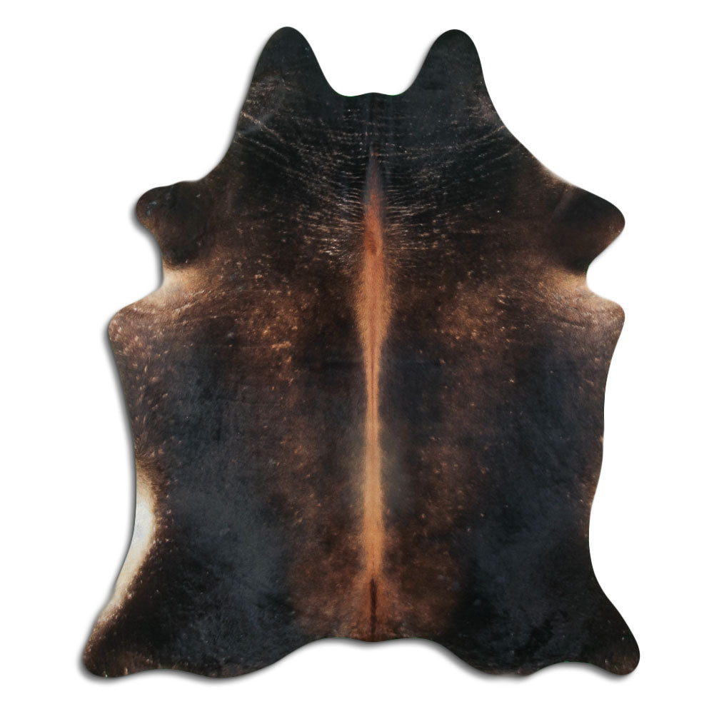 Peau de vache marron L