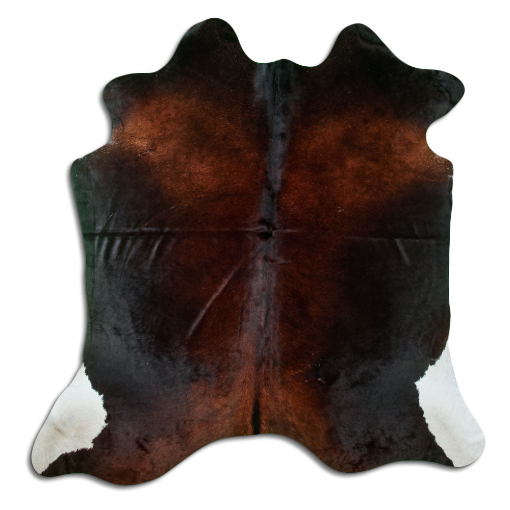 Peau de vache marron L
