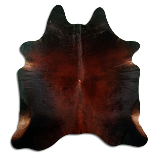 Peau de vache marron XL