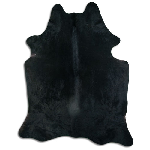 Peau de vache noire XXL