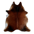 Peau de vache marron XXL