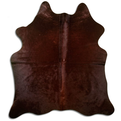 Peau de vache marron M