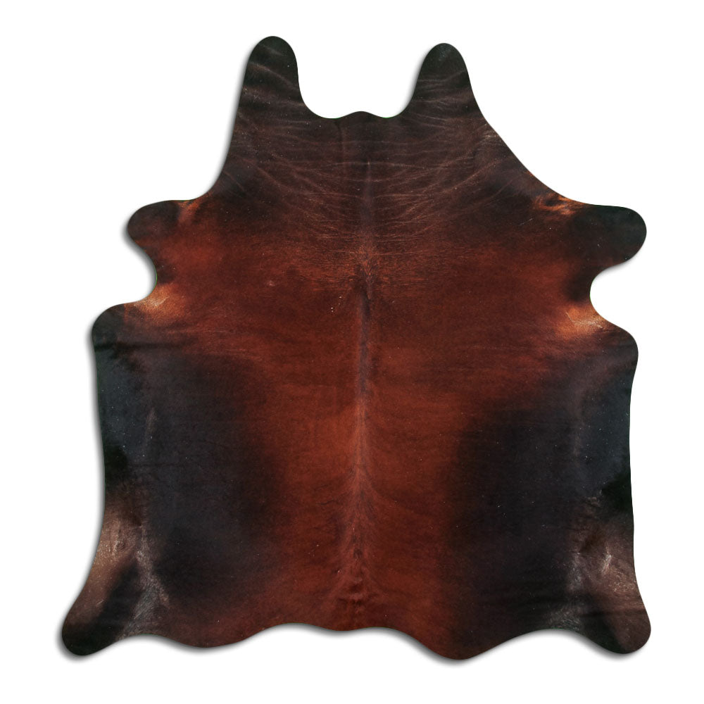 Peau de vache marron L