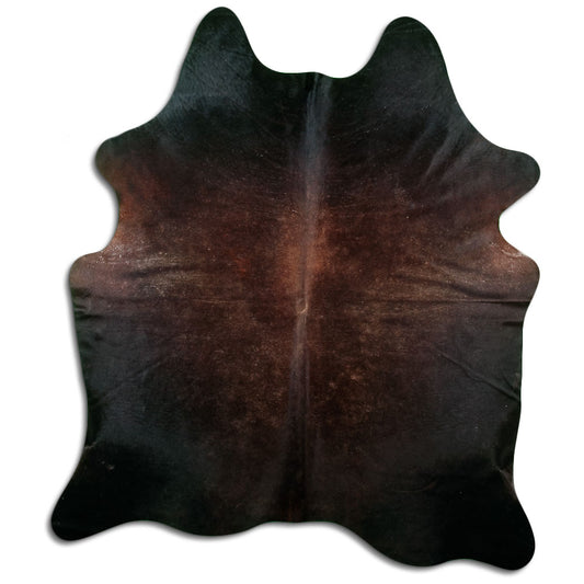 Peau de vache marron L