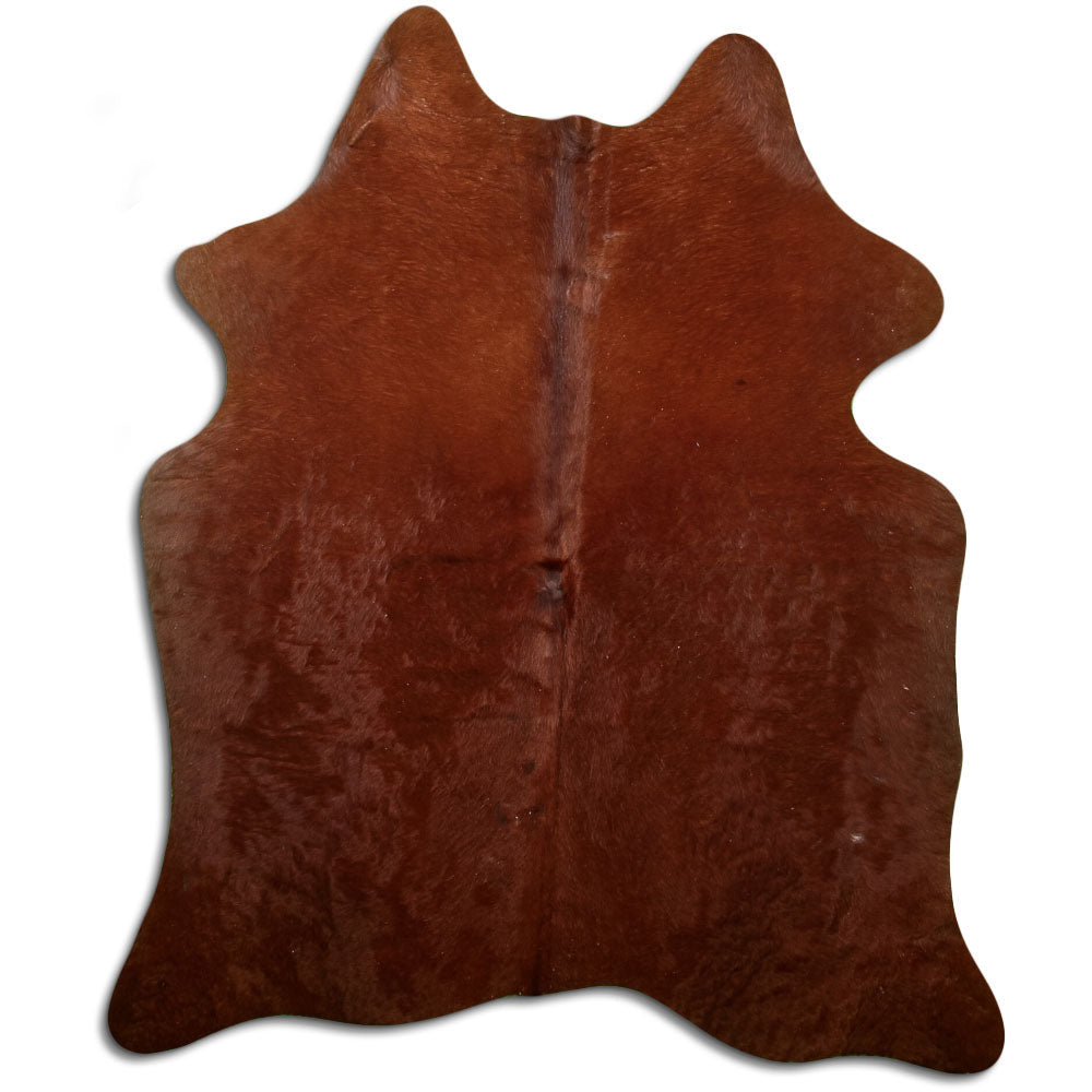Peau de vache marron M