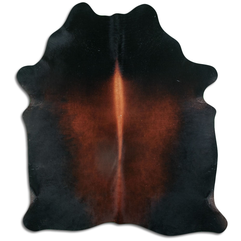 Peau de vache marron M