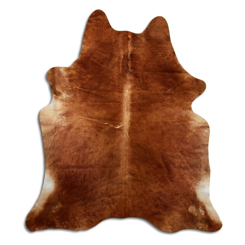 Peau de vache marron L