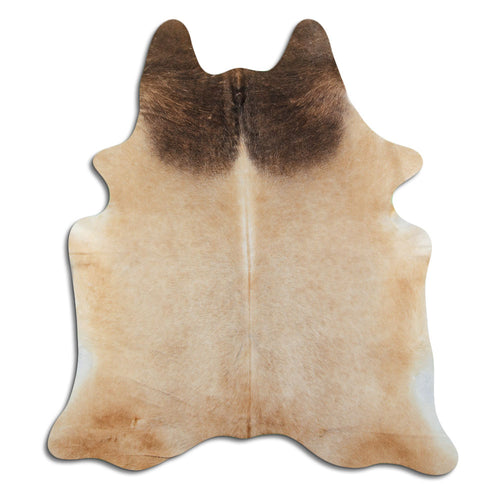 Peau de vache marron L