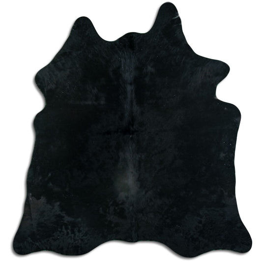 Peau de vache noire XXL