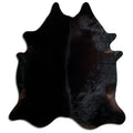 Peau de vache noire XXL