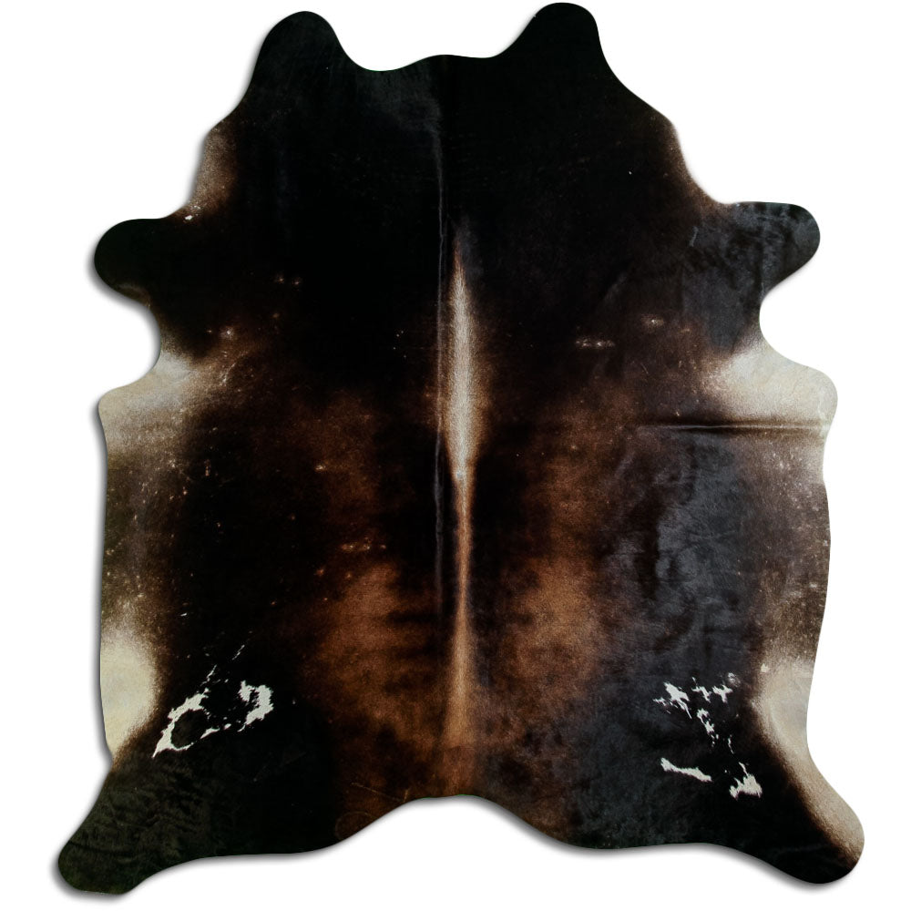 Peau de vache marron XXL
