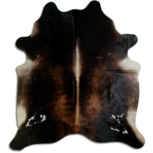 Peau de vache marron XXL