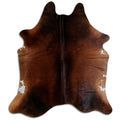 Peau de vache marron XL