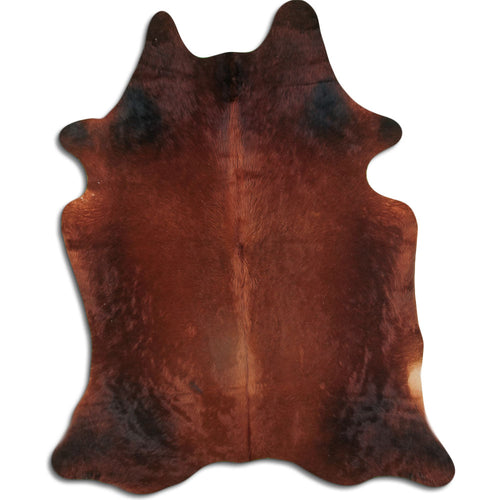 Peau de vache marron L