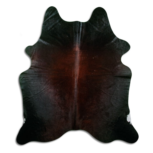 Peau de vache marron L