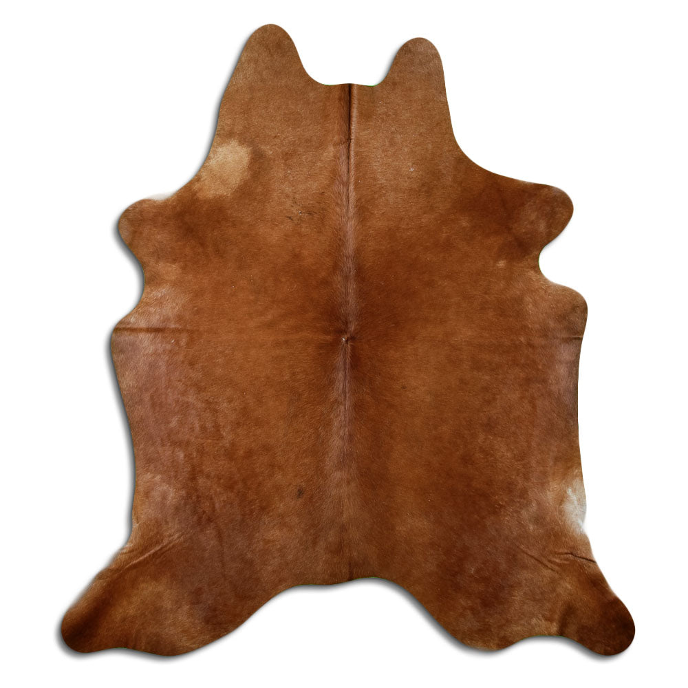 Peau de vache marron L