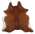 Peau de vache marron L