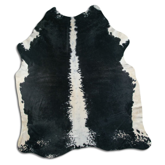 Peau de vache marron et blanche XXL