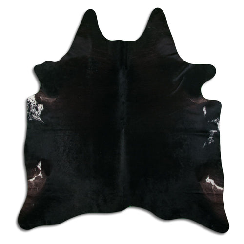 Peau de vache noire XL