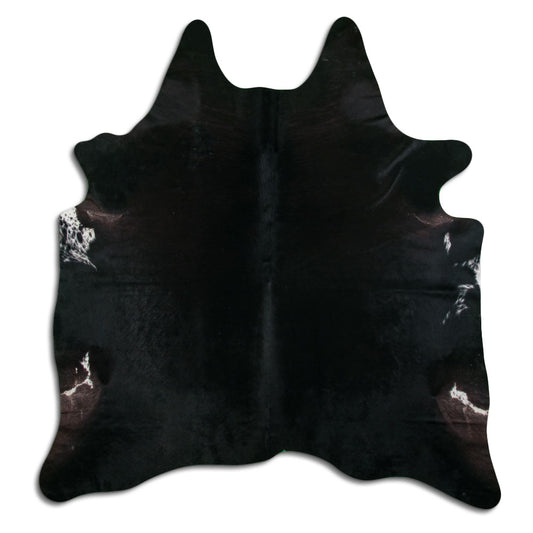 Peau de vache noire XL