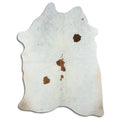 Peau de vache marron et blanche XXL