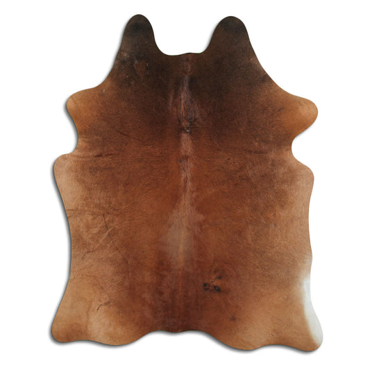 Peau de vache marron L