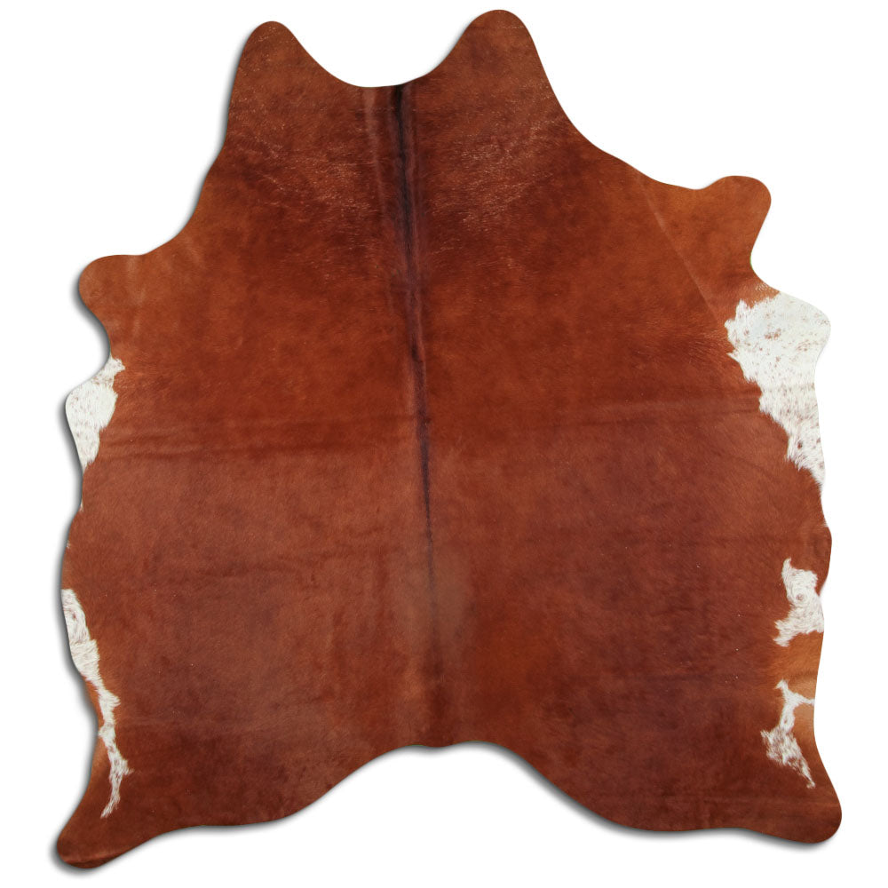 Peau de vache marron L