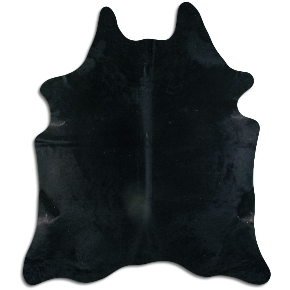 Peau de vache noire XXL