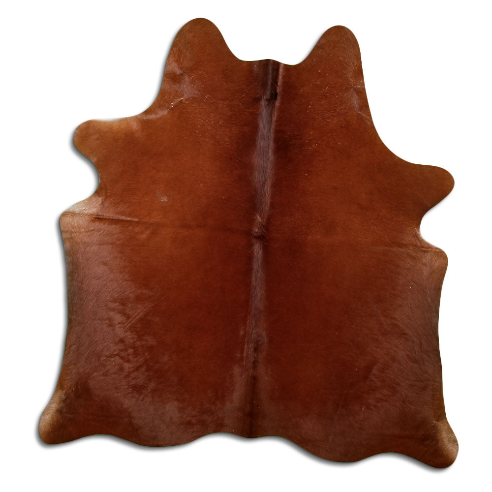 Peau de vache marron M