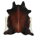Peau de vache marron L