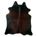 Peau de vache marron L