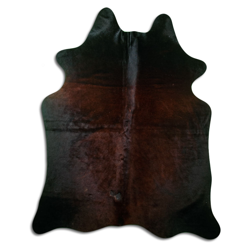 Peau de vache marron L