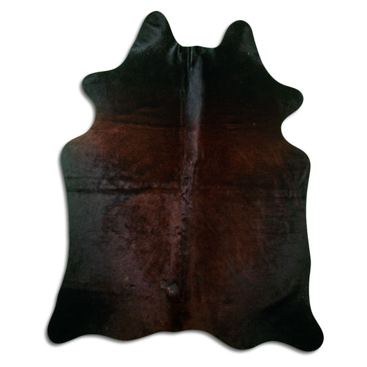 Peau de vache marron L