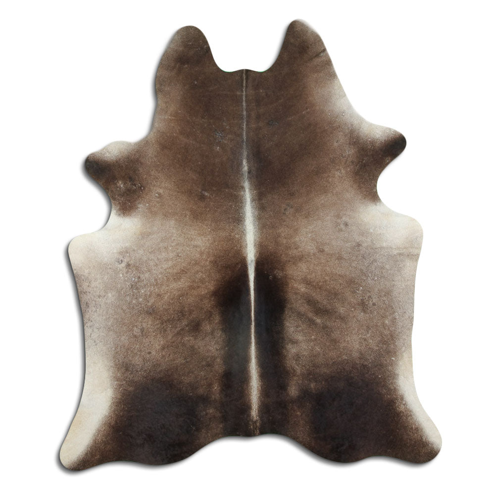 Peau de vache marron L