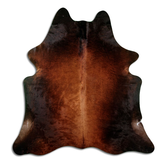 Peau de vache marron XL