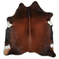 Peau de vache marron XL