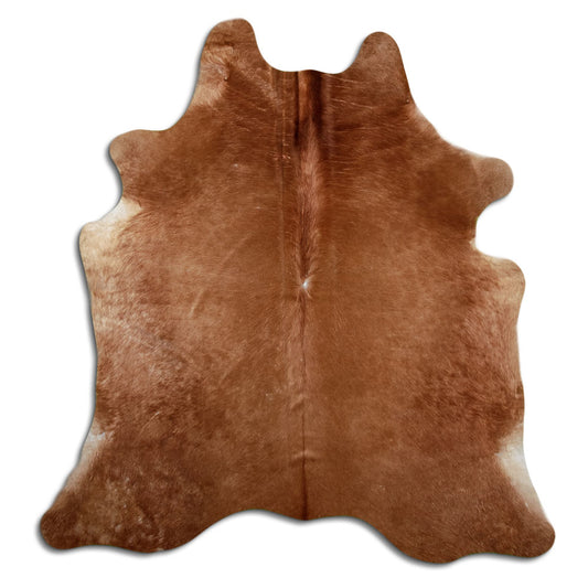 Peau de vache marron L