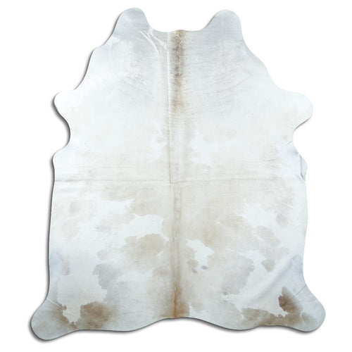 Peau de vache marron et blanche XXL