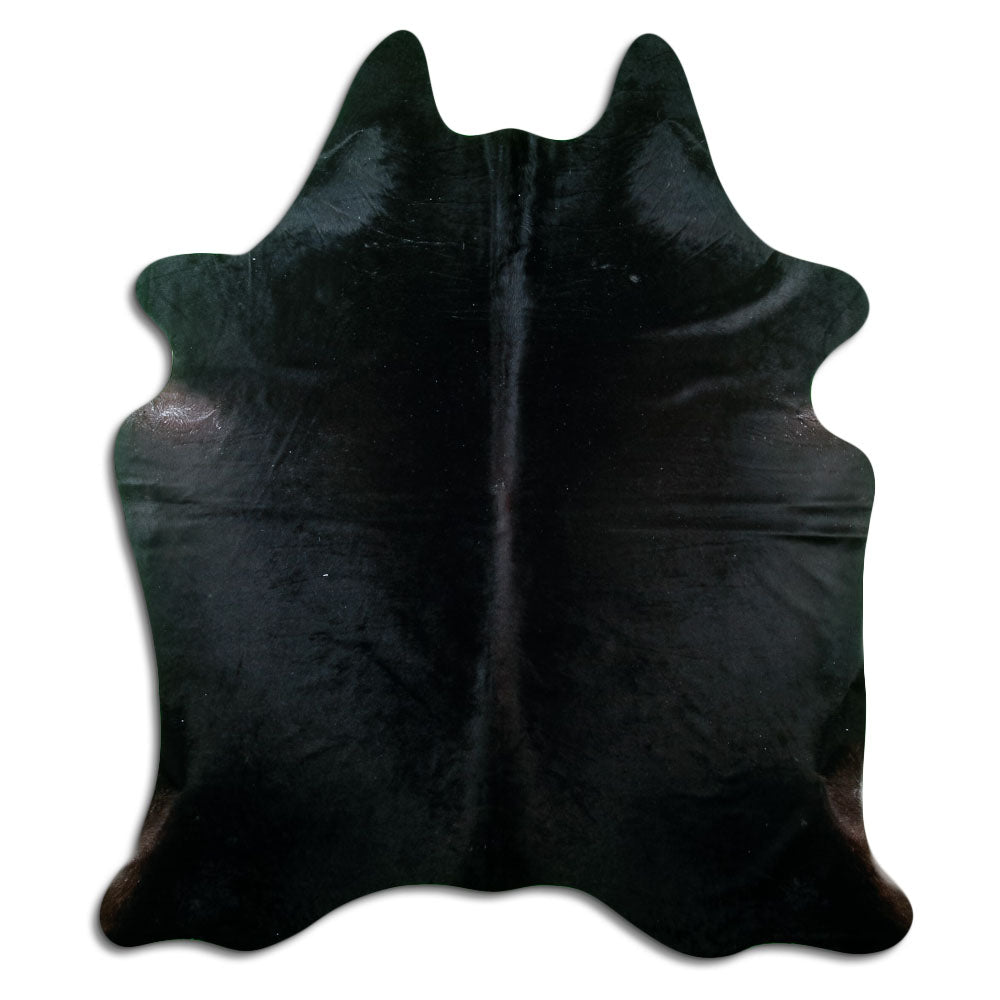 Peau de vache noire XXL