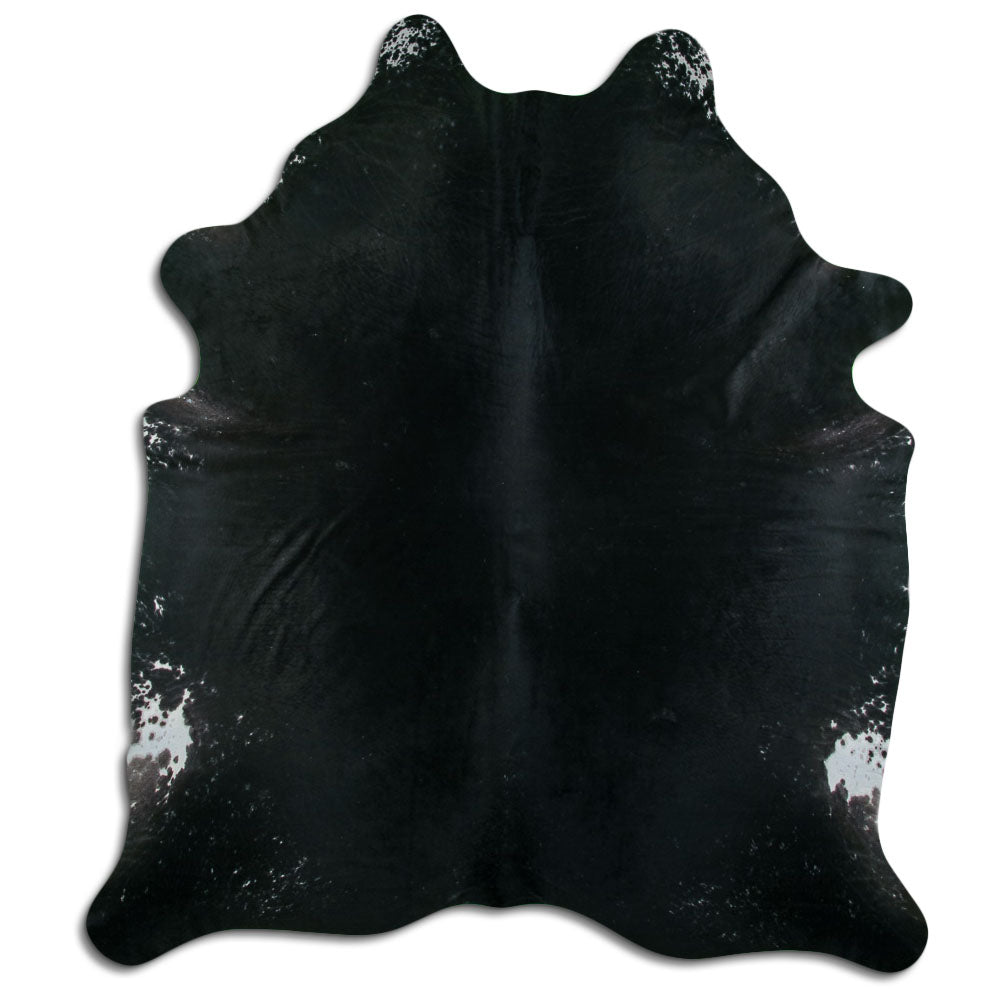 Peau de vache noire XXL